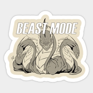 Beast Mode Hydra Sticker